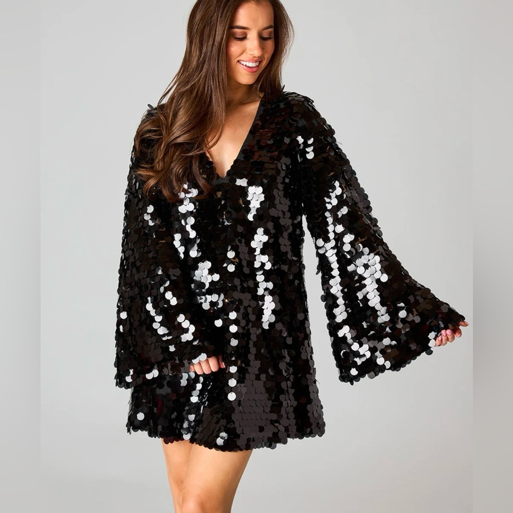 Buddy Love Bertie Sequin Short Dress